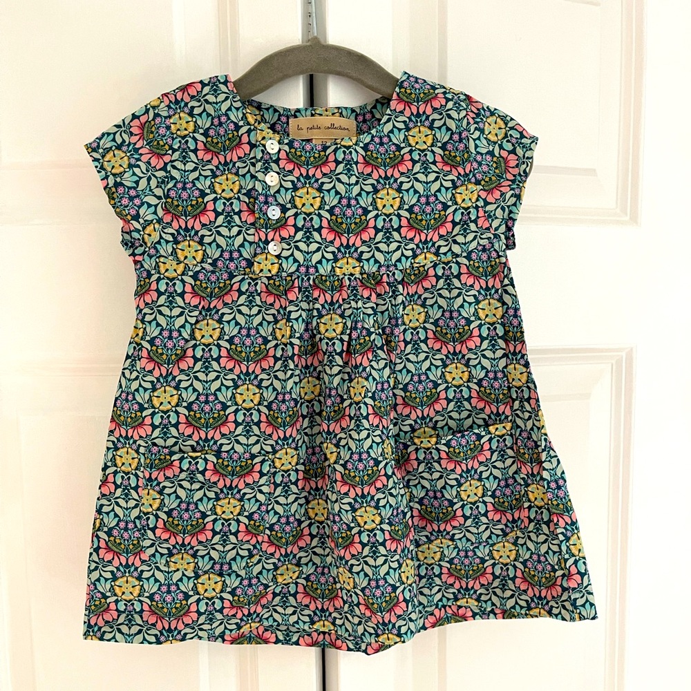 La Petite Collection, Liberty print dress, 12M